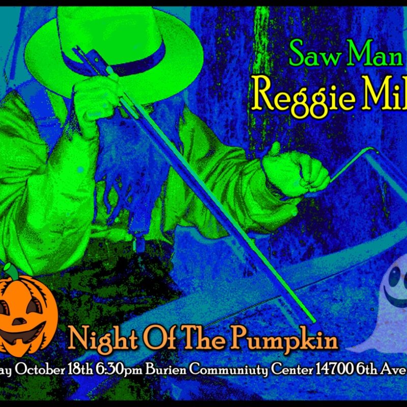 Reggie SawMan Miles at Night Of The Pumpkin